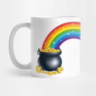 A pot of gold at the end of the rainbow. Mug